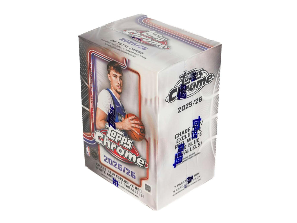 2025-26 Topps Chrome Basketball 7-Pack Blaster 40-Box Case (12/18)