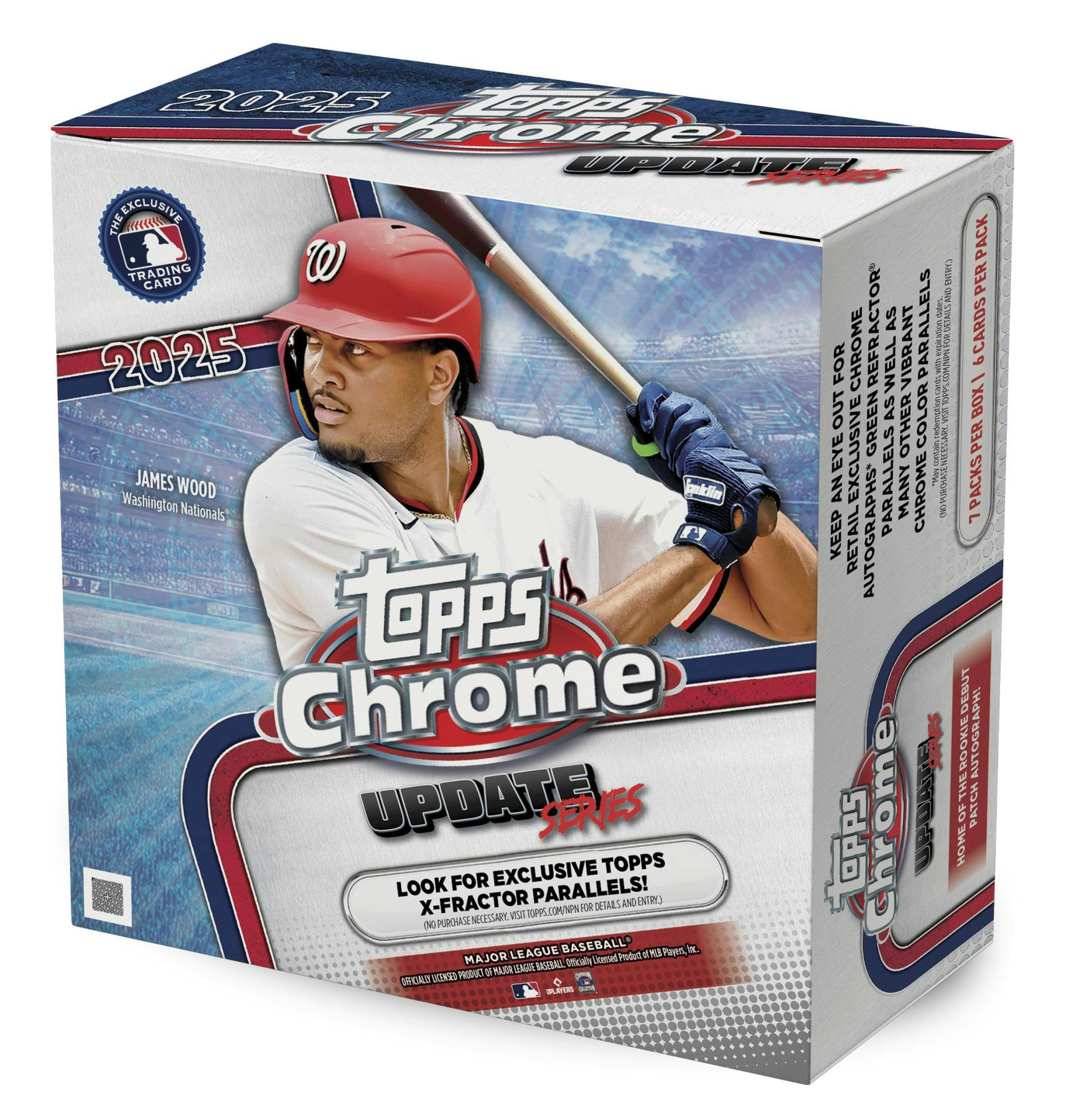 2025 Topps Chrome Update Series Baseball Mega 20-Box Case (12/17)