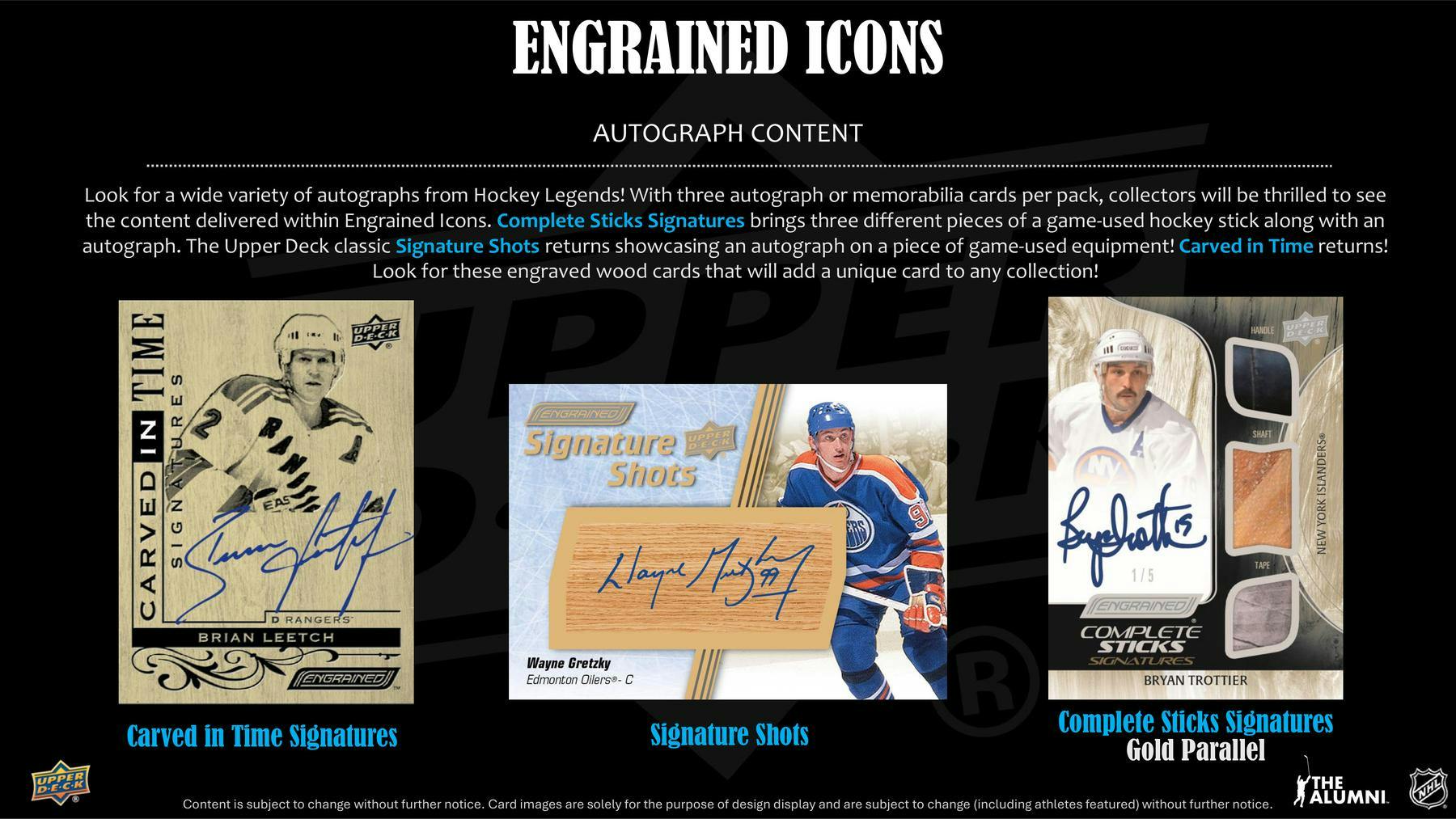 2024-25 Upper Deck Engrained Icons Hockey Hobby Box (12/17)
