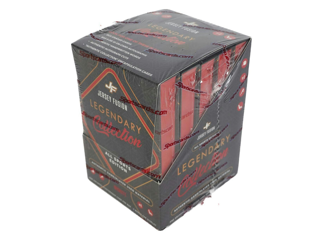 2025 Jersey Fusion Legendary Collection 8-Box Hobby Case (12/17)