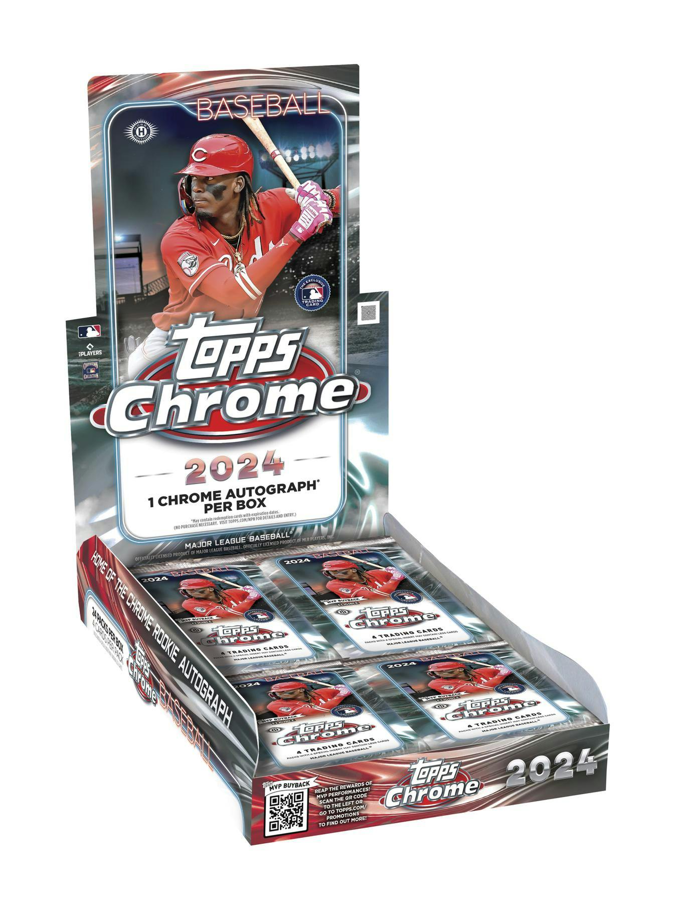 2024 Topps Chrome Baseball, Hobby Pack