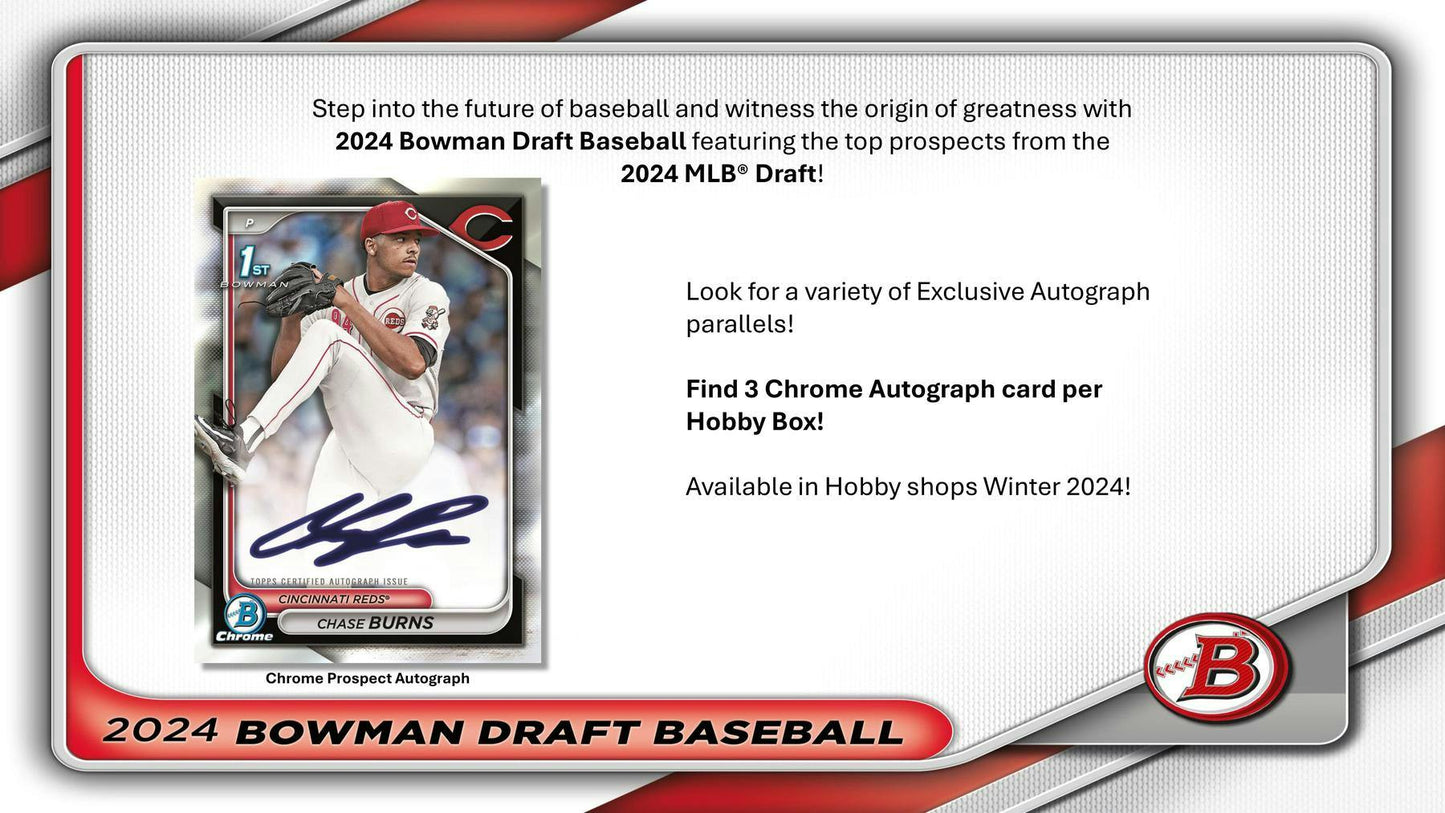 2024 Bowman Draft Baseball Hobby Pack