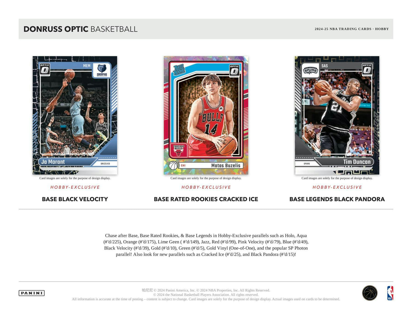 2024-25 Panini Donruss Optic Basketball Fast Break Box (9/5)