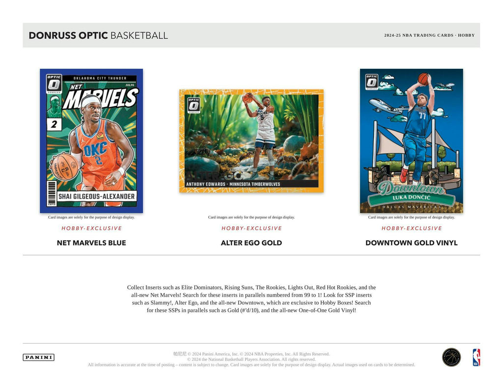 2024-25 Panini Donruss Optic Basketball Fast Break Box (9/5)