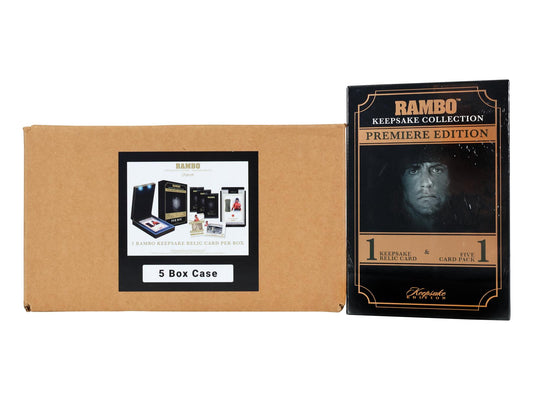 2024 Keepsake Rambo Collection Premiere Edition 5-Box Case (6/24)
