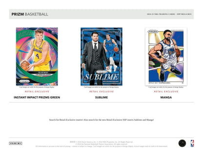 2024-25 Panini Prizm Basketball Mega Box (Pink Ice Prizms) (3/14)