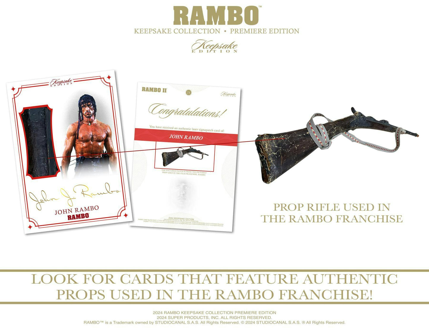 2024 Keepsake Rambo Collection Premiere Edition 5-Box Case (6/24)