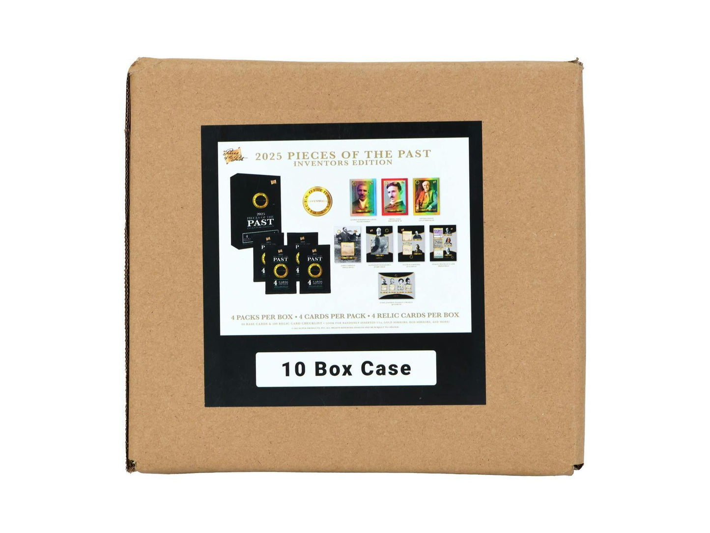 2025 Super Break Pieces of the Past Inventors Edition Hobby 10-Box Case (5/23)