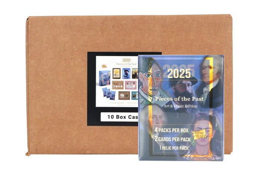2025 Super Break Pieces of the Past Art & Music Edition 10-Box Case (4/30)