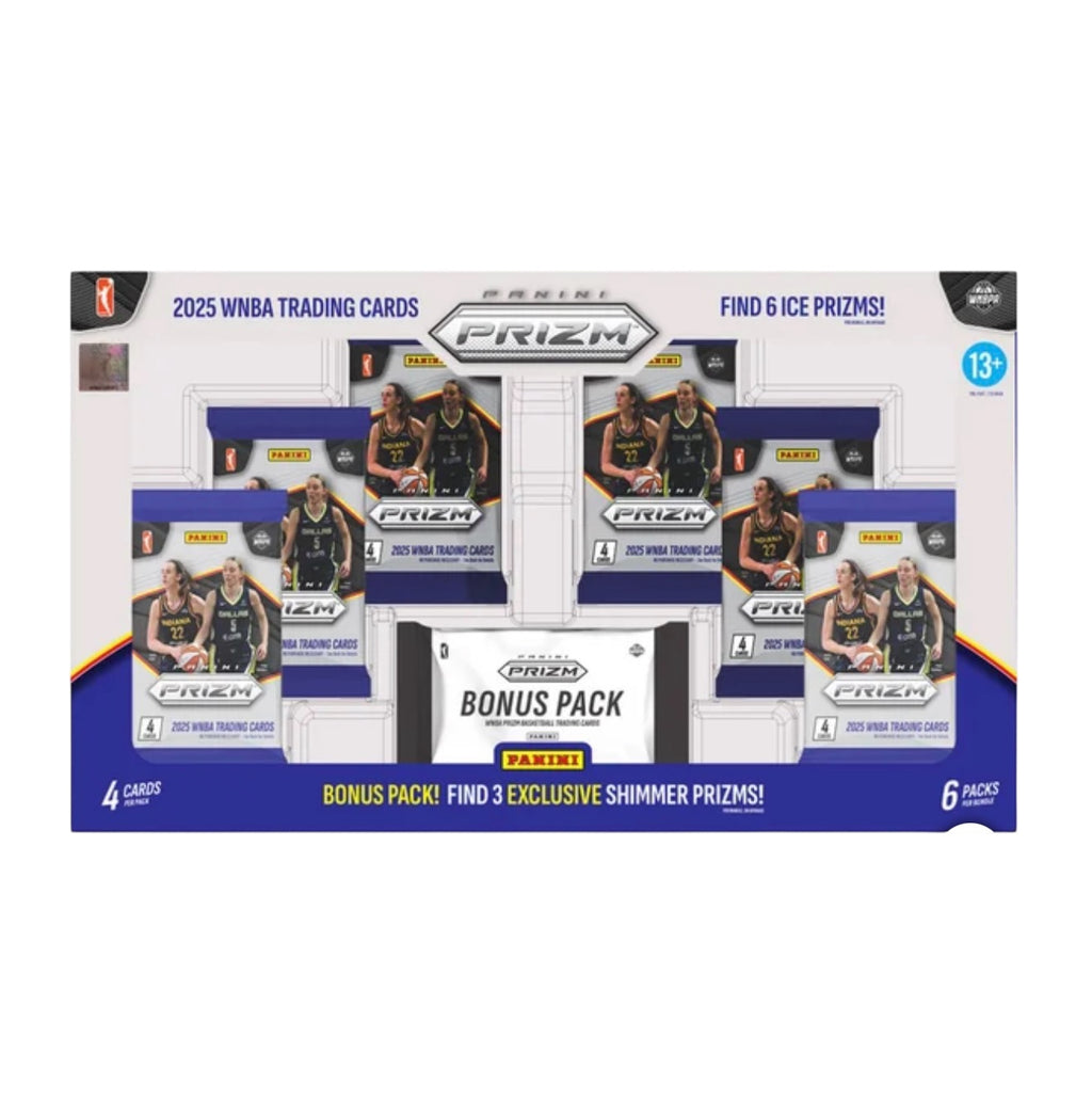 2025 Panini Prizm WNBA Basketball Trading Cards Bundle