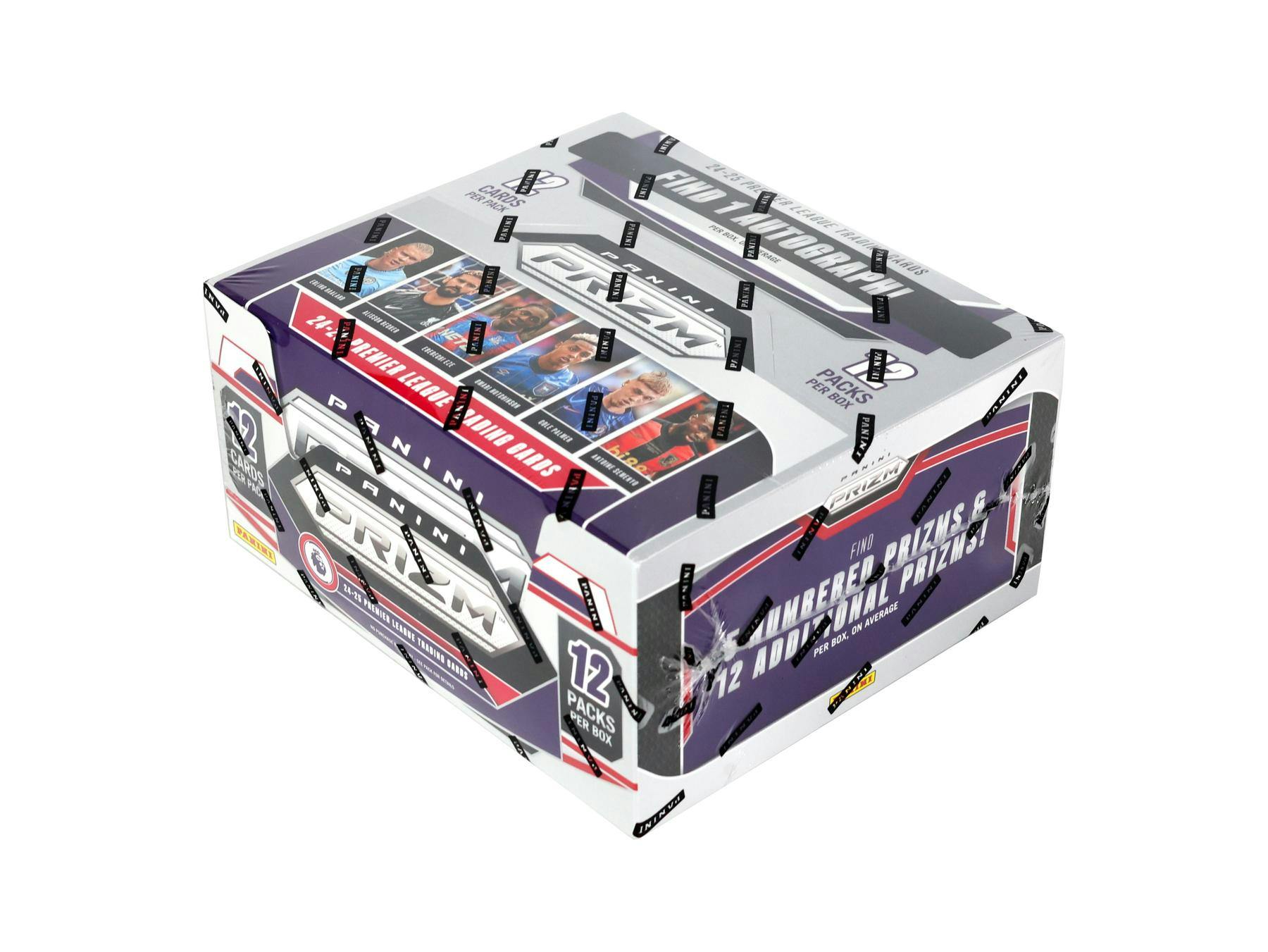2024-25 Panini Prizm Premier League EPL Soccer Hobby 12-Box Case (4/30)