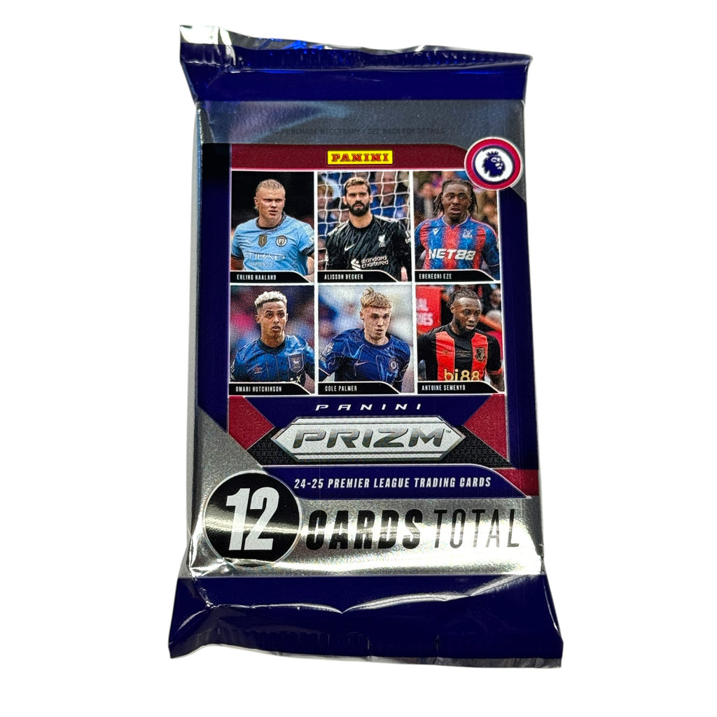 2024-25 Panini Prizm Premier League EPL Soccer Hobby Pack (4/30)