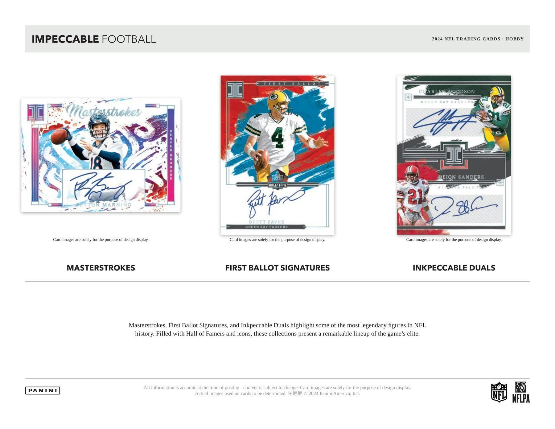 2024 Panini Impeccable Football Hobby Box (5/2)