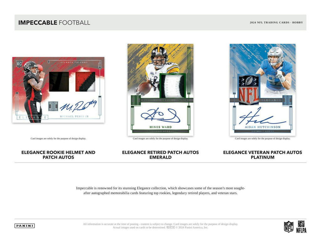 2024 Panini Impeccable Football Hobby Box (5/2)