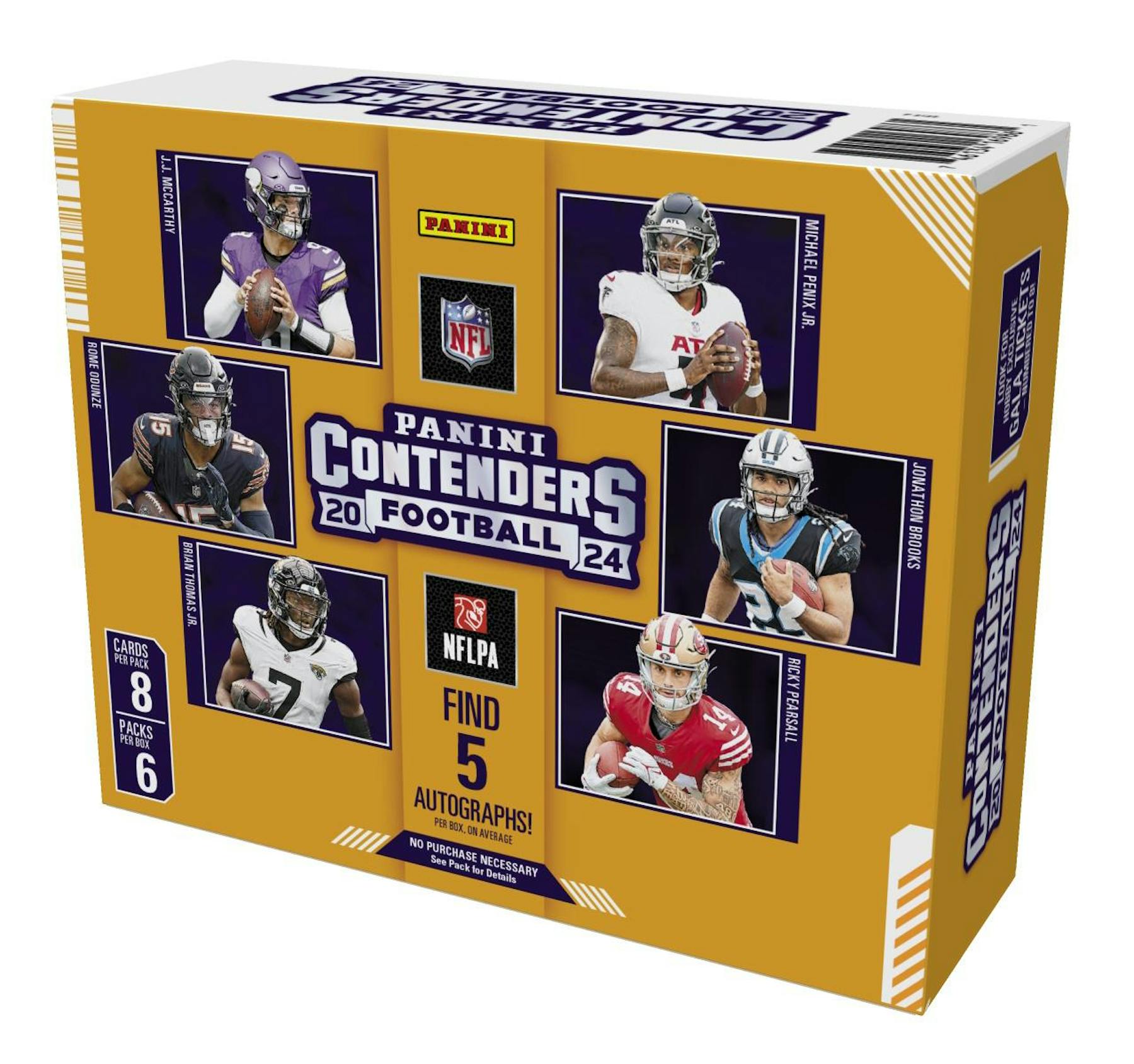2024 Panini Contenders Football Hobby Box (6/11)