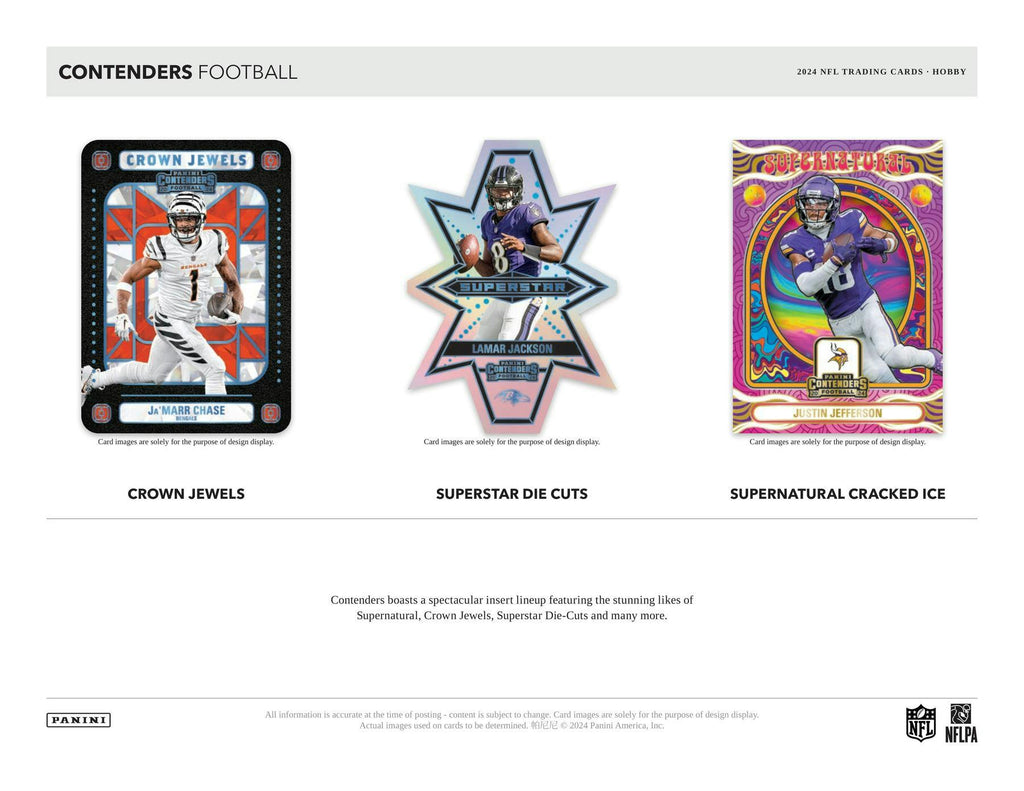2024 Panini Contenders Football Hobby Box (6/11)