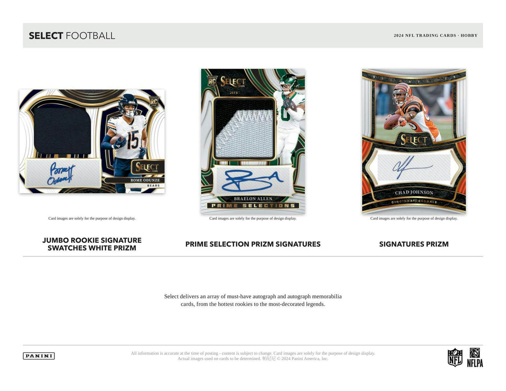 2024 Panini Select Football Hobby Pack (5/28)