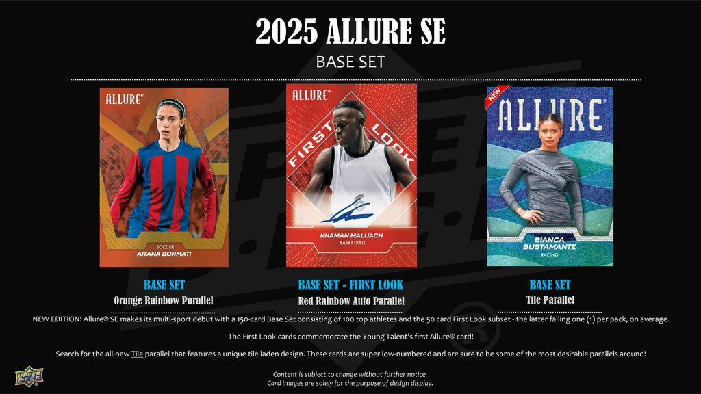 2025 Upper Deck Allure SE Hobby Box (9/10)