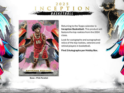 2024-25 Topps Inception Basketball Hobby Box (9/11)