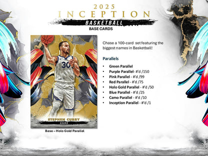 2024-25 Topps Inception Basketball Hobby Box (9/11)