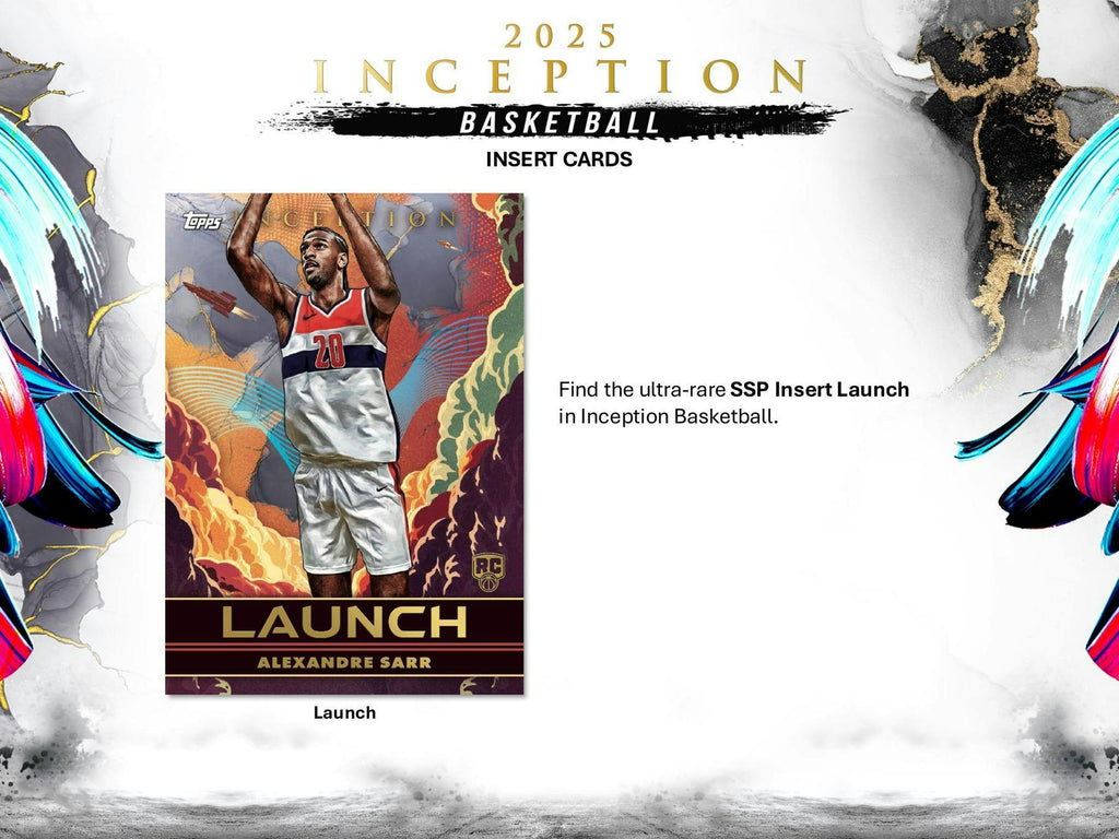 2024-25 Topps Inception Basketball Hobby Box (9/11)