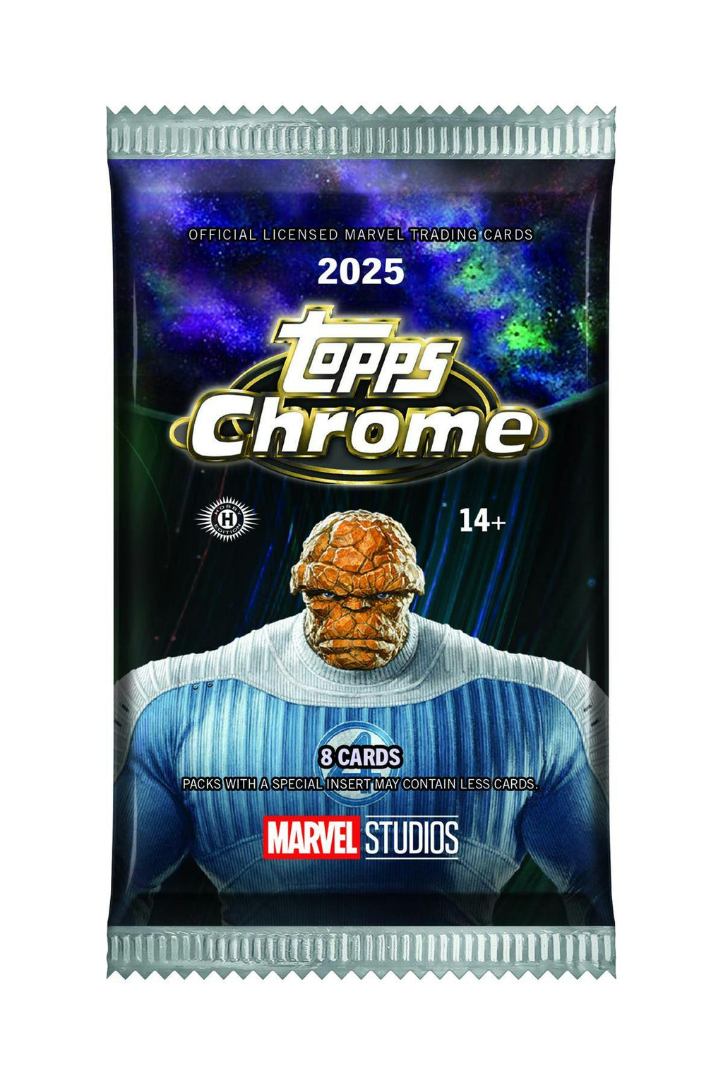 2025-26 Topps Marvel Studios Chrome Hobby 8-Box Case (12/23)