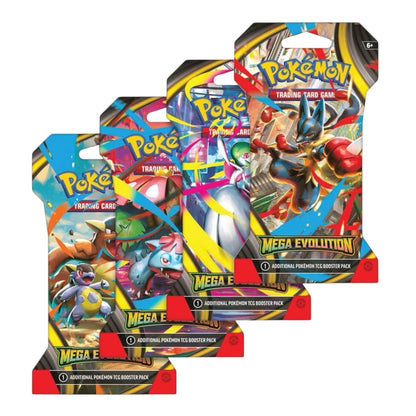 Pokémon TCG: Mega Evolution Sleeved Booster Pack (ME01) (Presell 9/26)