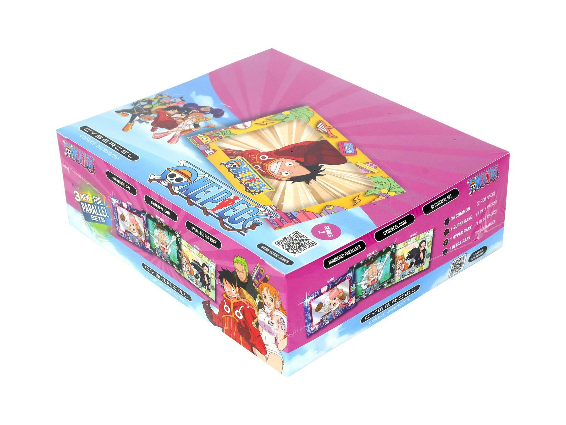 2025 Cybercel One Piece Series 2 Hobby Box (9/10) – The SportsRoom