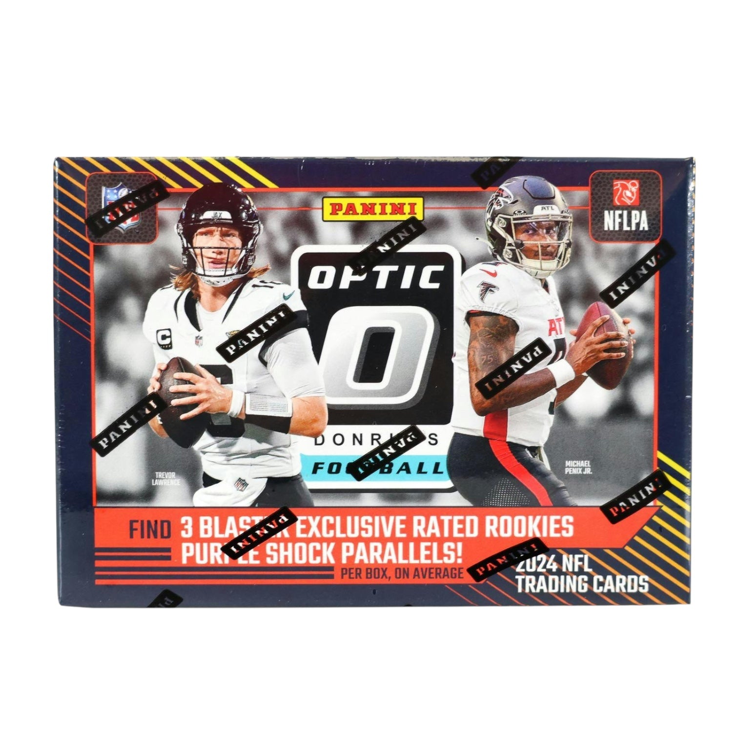 2024 Panini Donruss Optic Football 6-Pack Blaster Box (Purple Shock!) (4/22)