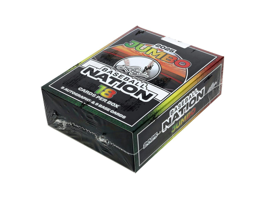 2025 Leaf Baseball Nation Hobby Jumbo Box (9/10)