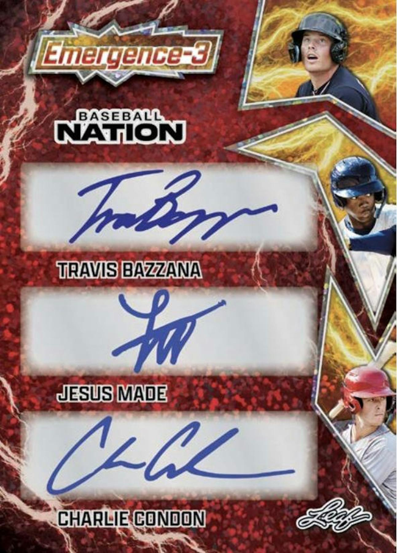 2025 Leaf Baseball Nation Hobby Jumbo Box (9/10)