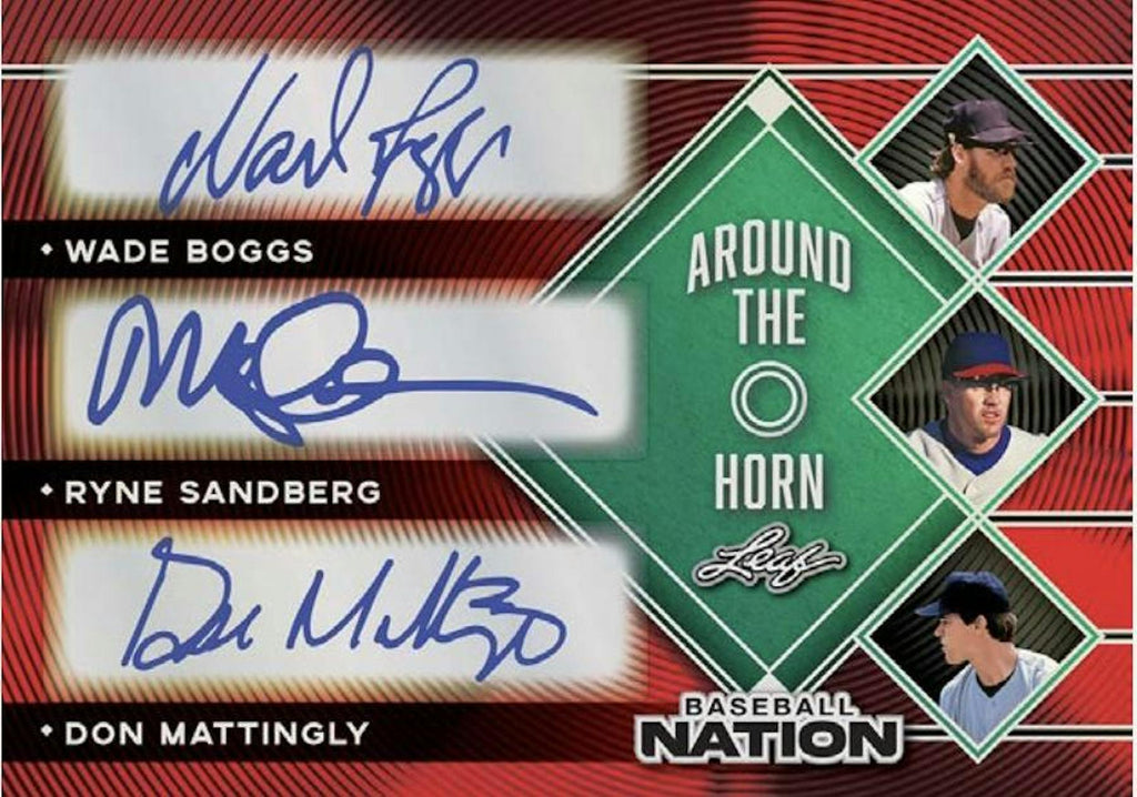 2025 Leaf Baseball Nation Hobby Jumbo Box (9/10)