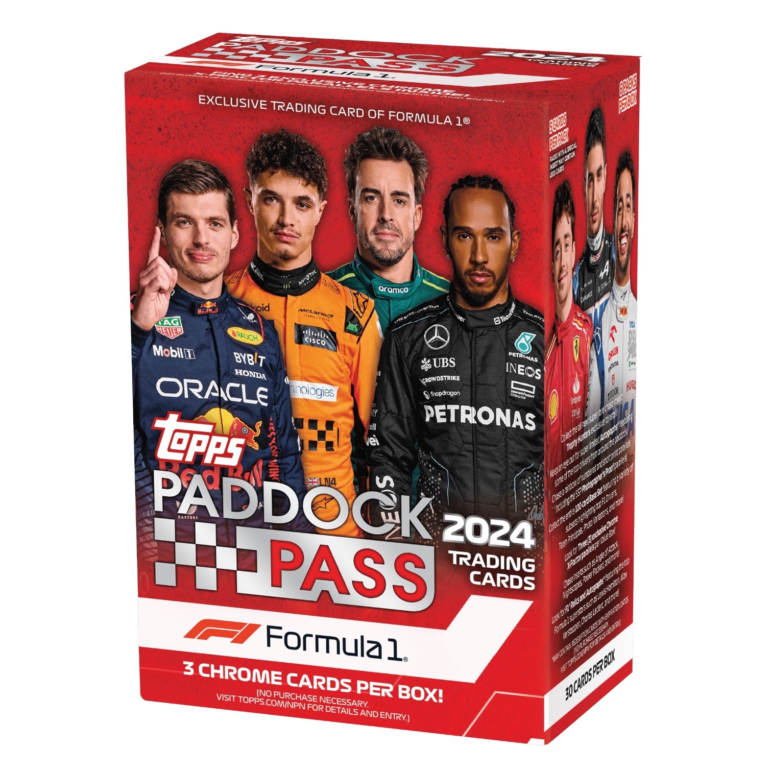 2024 Topps Paddock Pass F1 Formula 1 Racing Blaster Box
