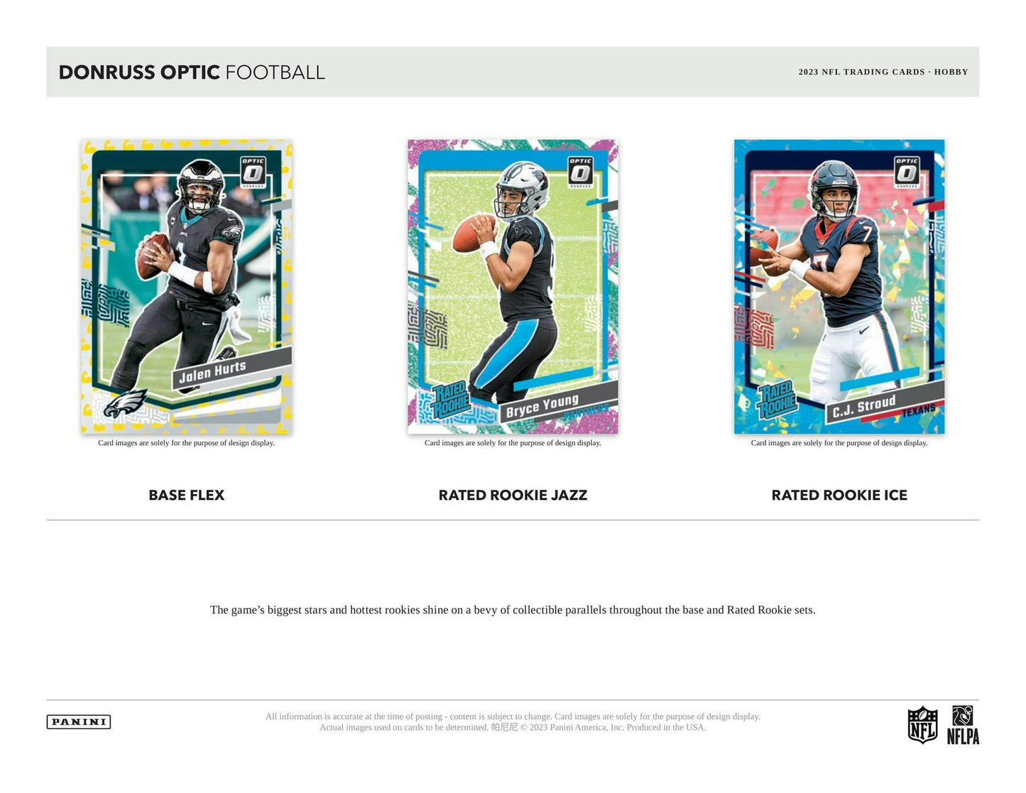 2023 Panini Donruss Optic Football, Hobby Box