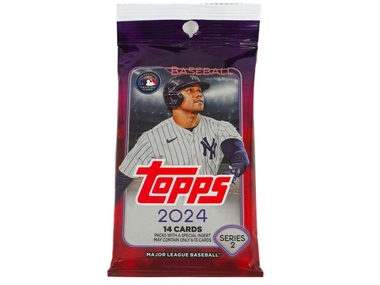 2024 Topps Series 2 Baseball, 14-Card Retail Pack