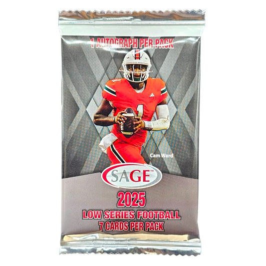 2025 Sage Low Series Football Hobby Pack