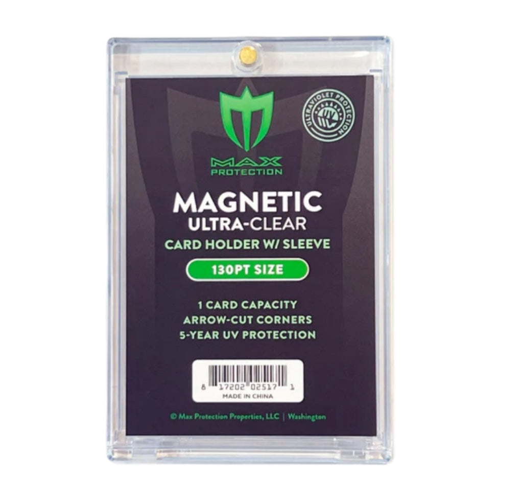 Max Pro Ultra Clear 130pt Magnetic Card Holder