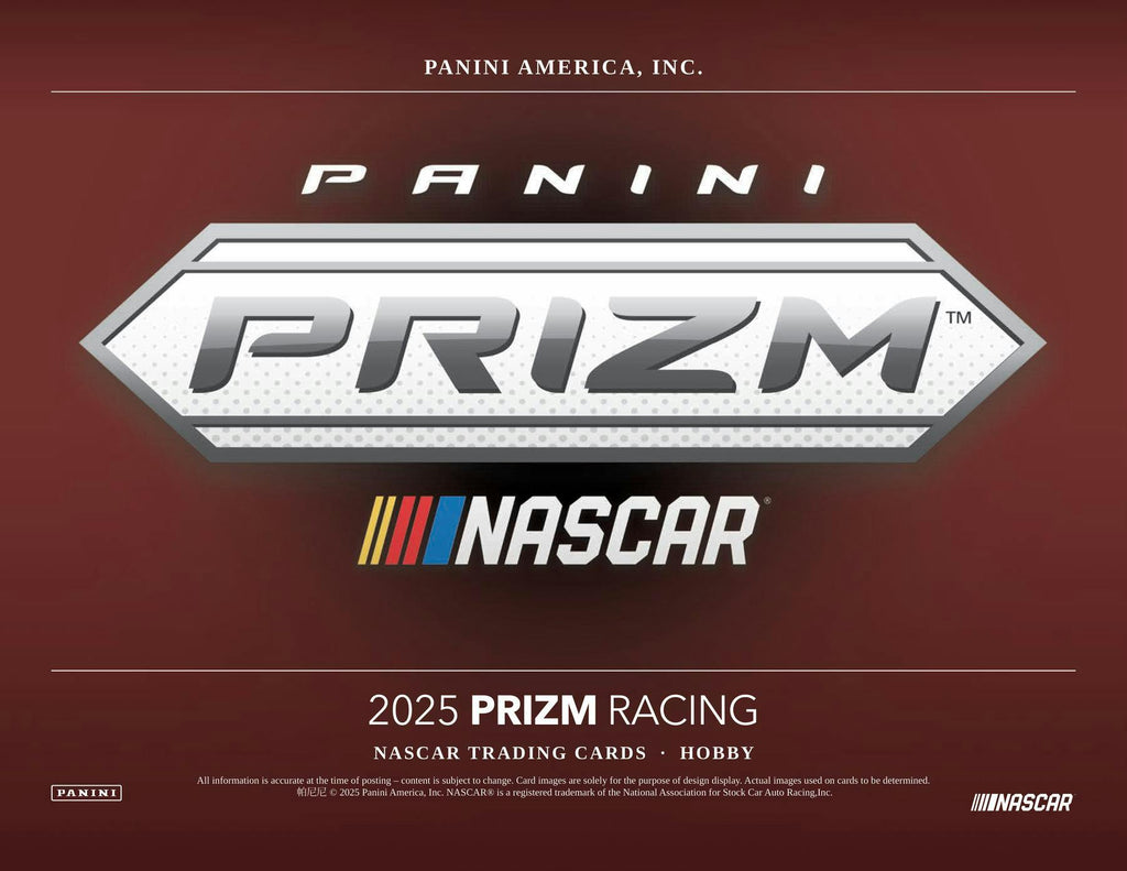 2025 Panini Prizm NASCAR Racing Hobby Box (12/24)