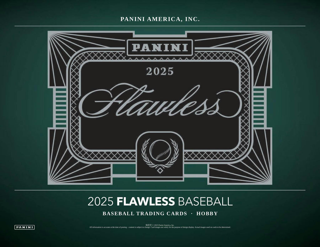 2025 Panini Flawless Baseball Hobby 2-Box Case (12/23)