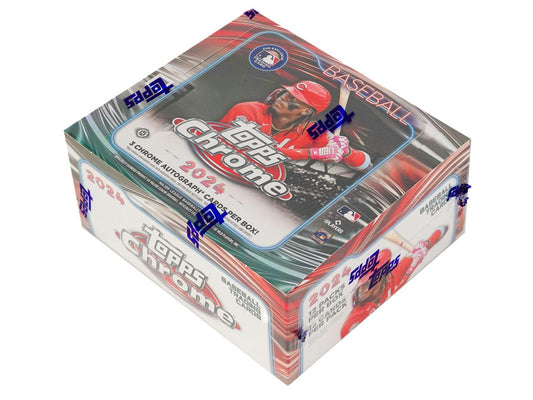 2024 Topps Chrome Baseball, Hobby Jumbo Box