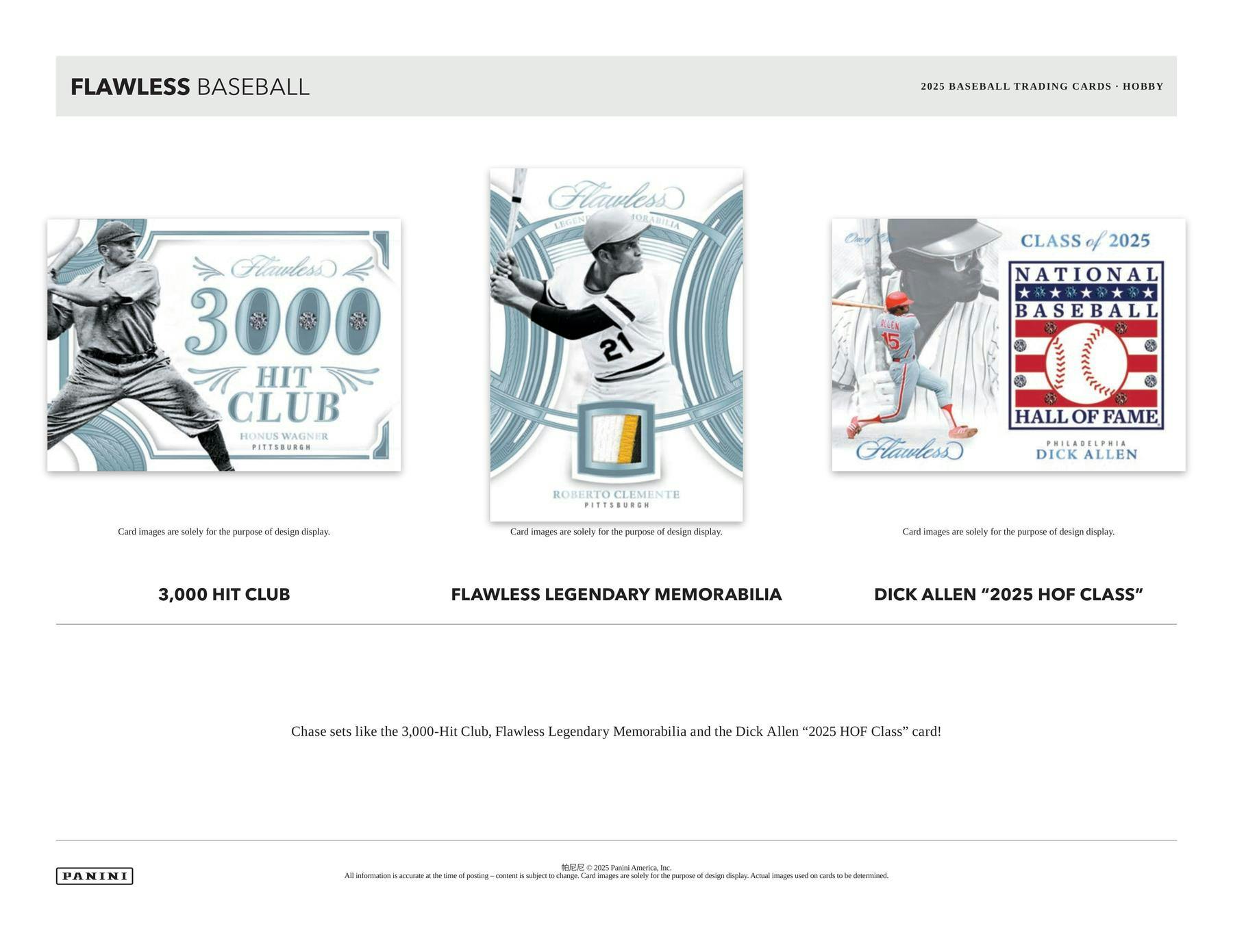 2025 Panini Flawless Baseball Hobby 2-Box Case (12/23)