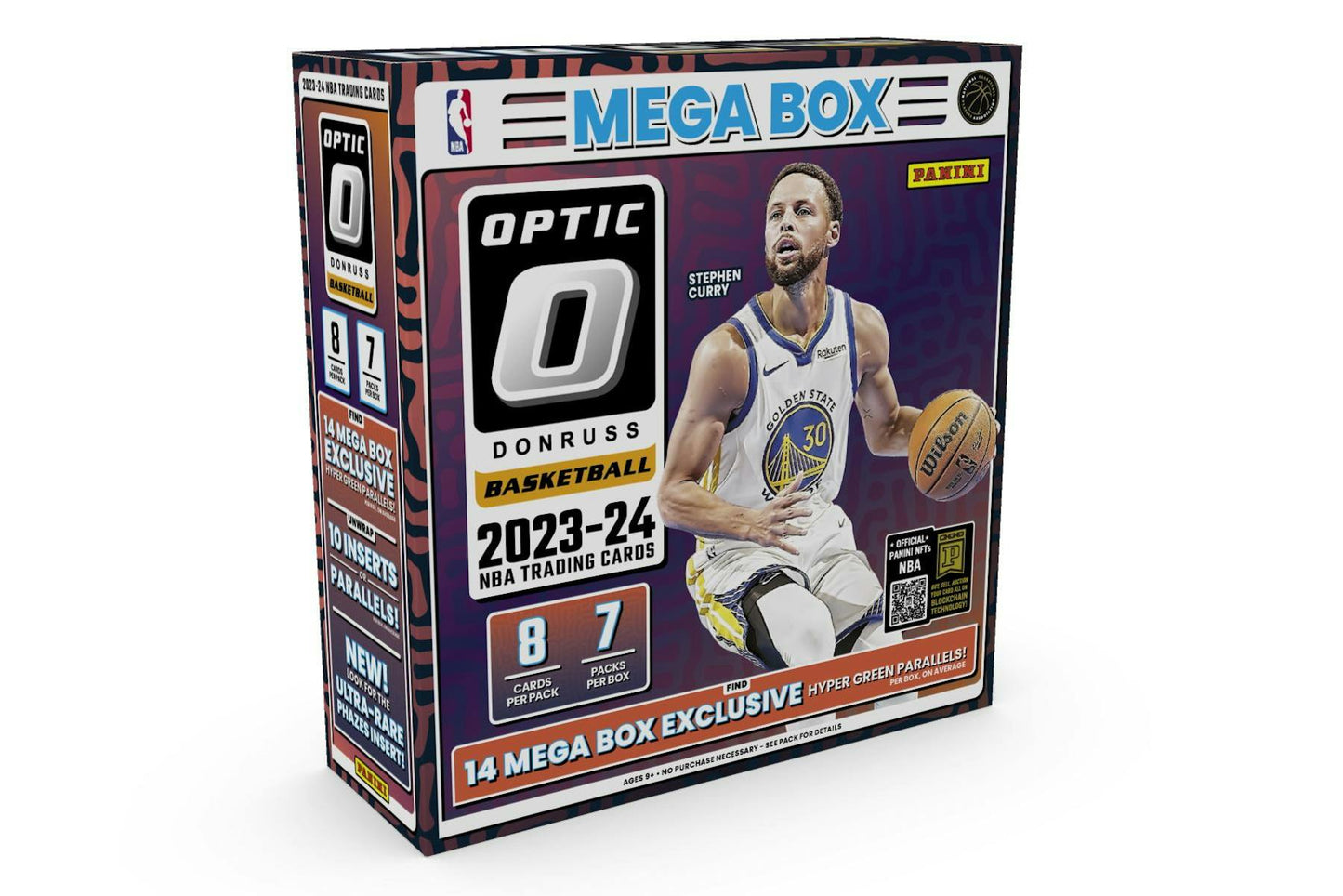 2023-24 Panini Donruss Optic Basketball, Hobby Mega Box (Hyper Green Prizms)