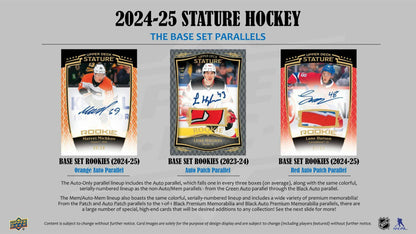 2024-25 Upper Deck Stature Hockey Hobby Box (9/17)