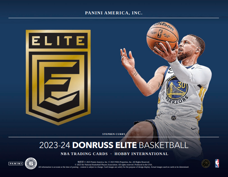 2023-24 Panini Donruss Elite Basketball, International Hobby Box