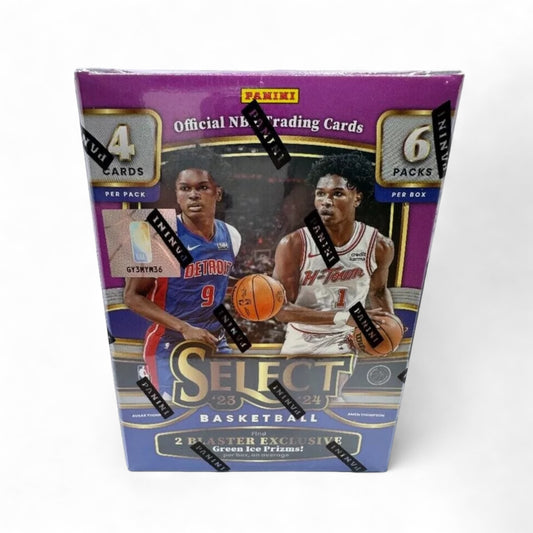 2023-24 Panini Select Basketball, Hobby Blaster (Green Ice Prizm)