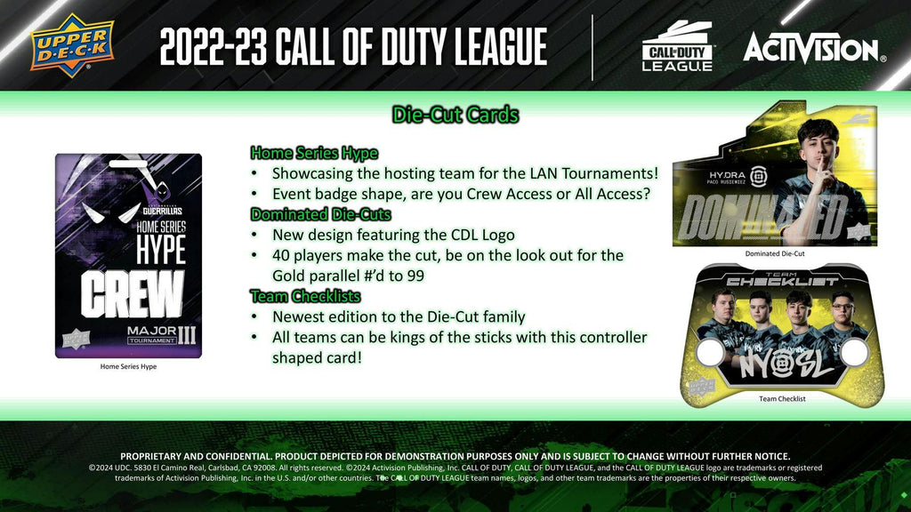 2022-23 Upper Deck Call of Duty League Hobby Box