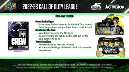 2022-23 Upper Deck Call of Duty League Hobby Box