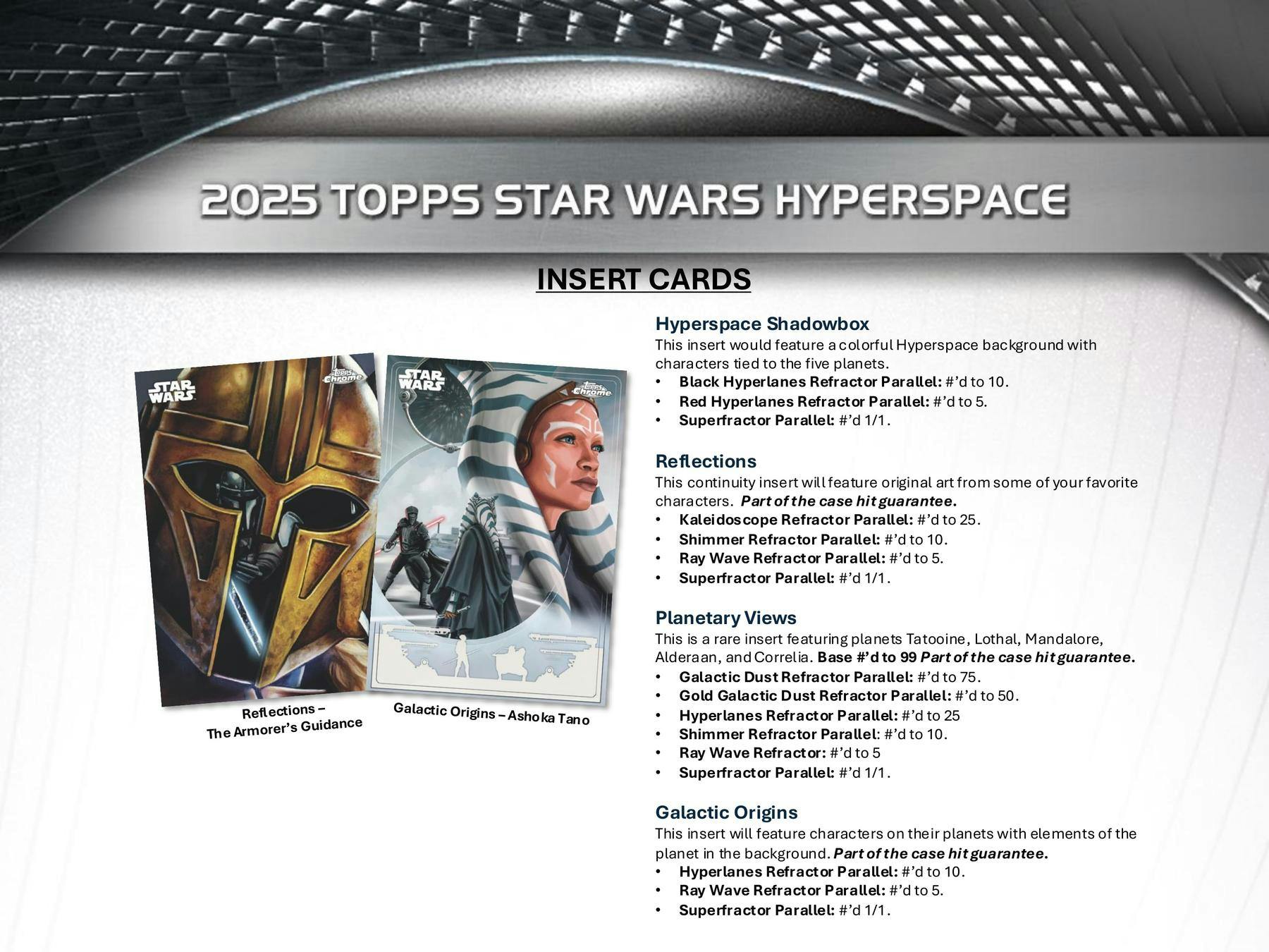 2025 Topps Star Wars Hyperspace Hobby 8-Box Case