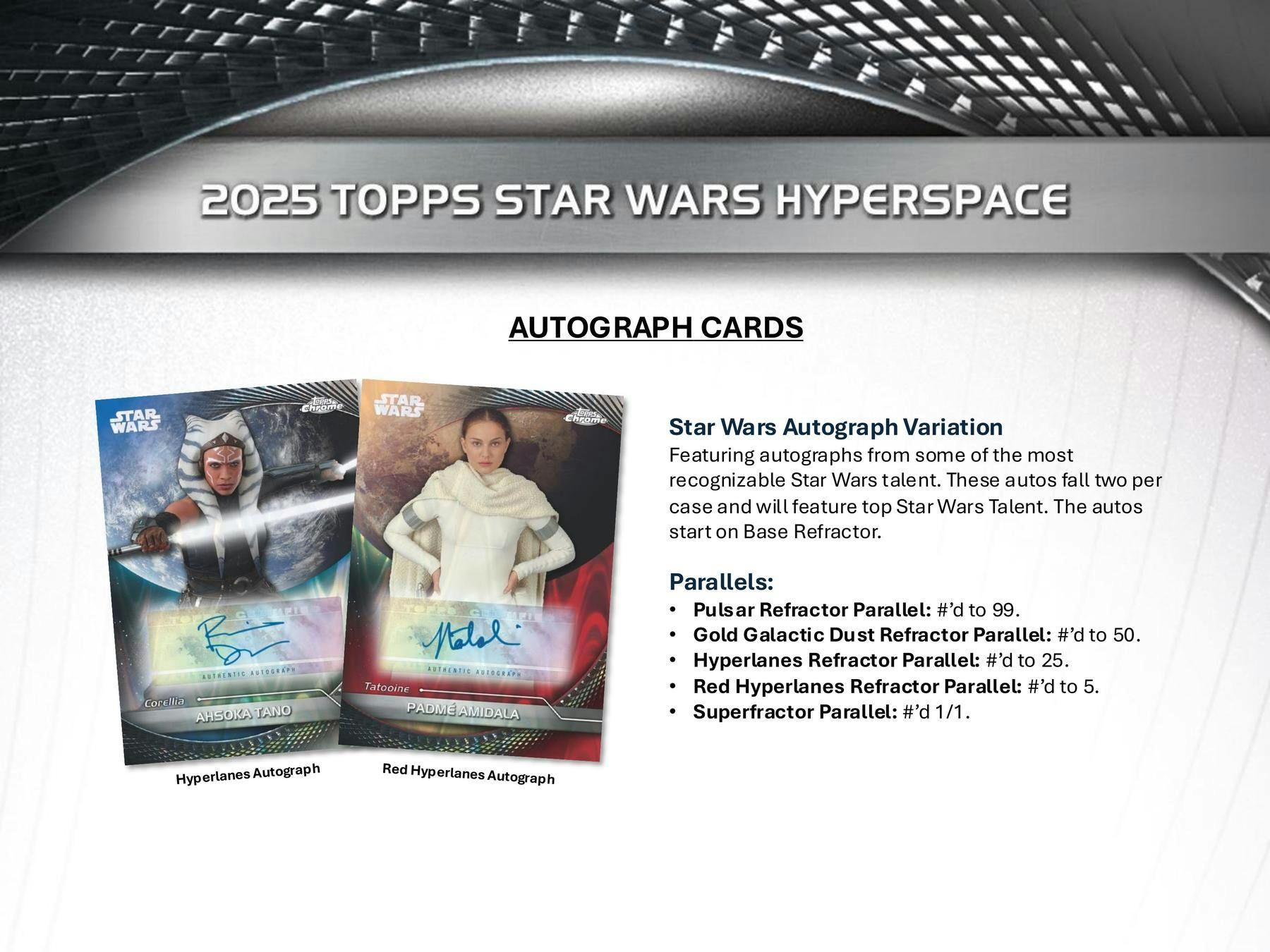 2025 Topps Star Wars Hyperspace Hobby 8-Box Case