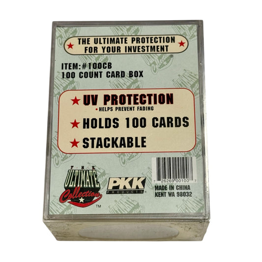 Ultimate Collection 100 Count Card Box